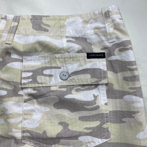 🌷Anthropologie SANCTUARY Camouflage Mini Skirt - Picture 6 of 6